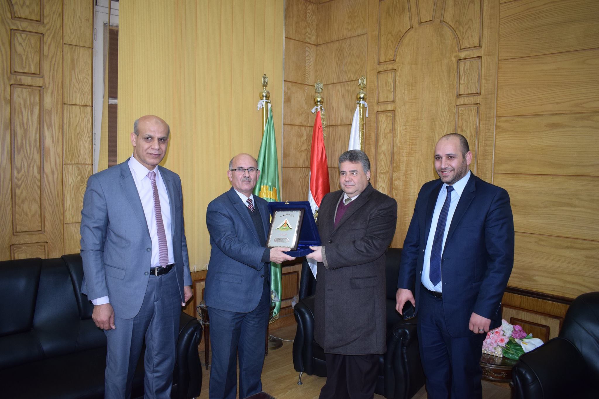The establishment of the first Forum of Higher Education between Benha and Jordanian universities
